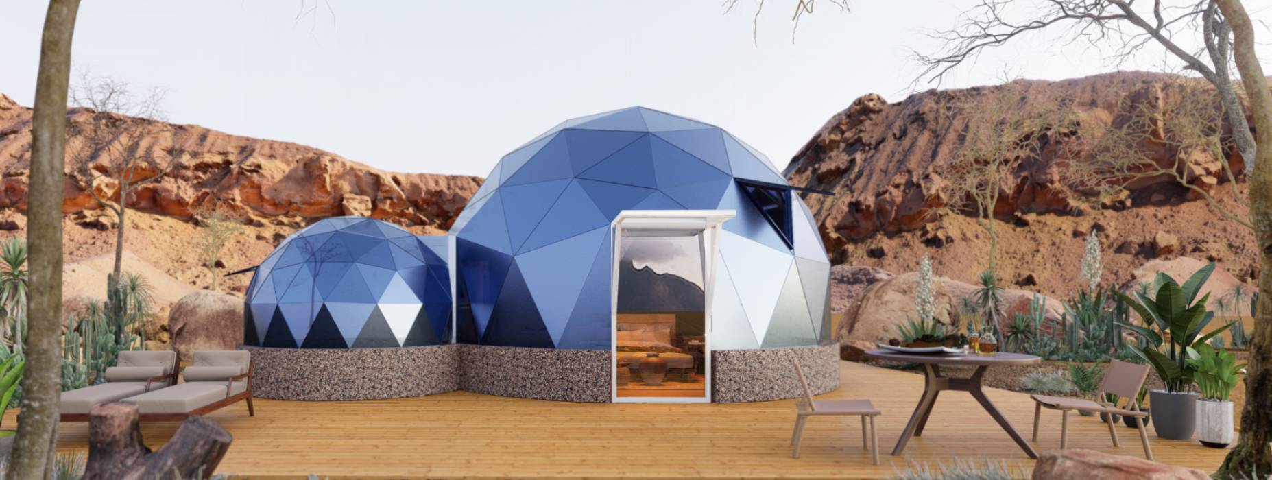 云安县球形智能光伏玻璃星空房